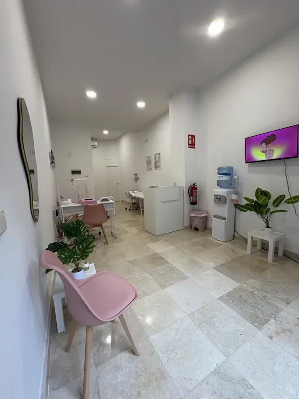 Interior de Vitale Concept, salón de belleza en Madrid